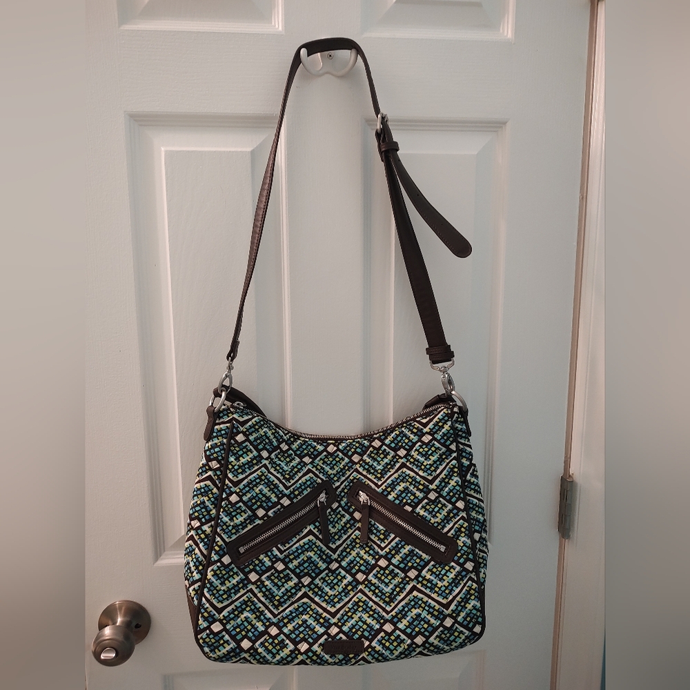 Vera Bradley Hobo Bag - Rainforest Pattern - Picture 3 of 10